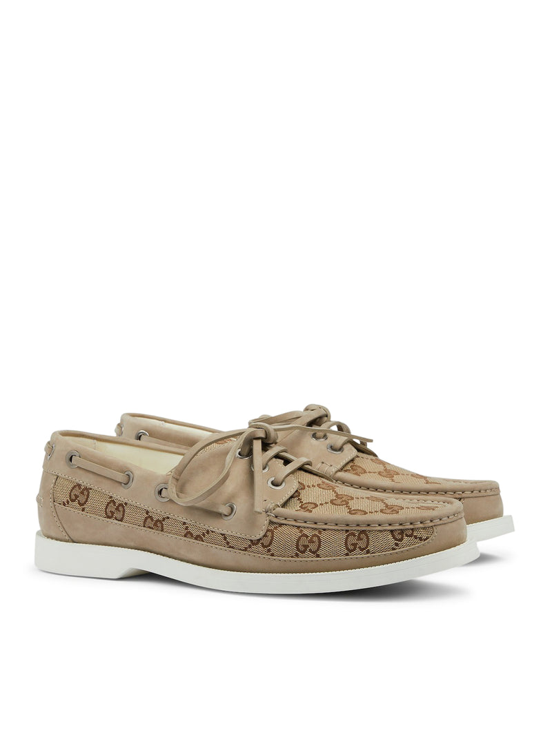 Suitnegozi MOCASSINO ALLACCIATO ORIGINAL GG DA UOMO Nuova