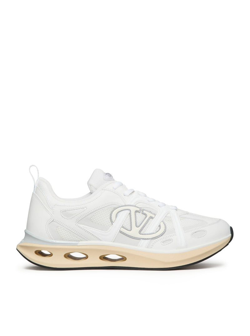Suitnegozi SNEAKER LOW TOP VLOGO EASYJOG IN VITELLO E TESSUTO