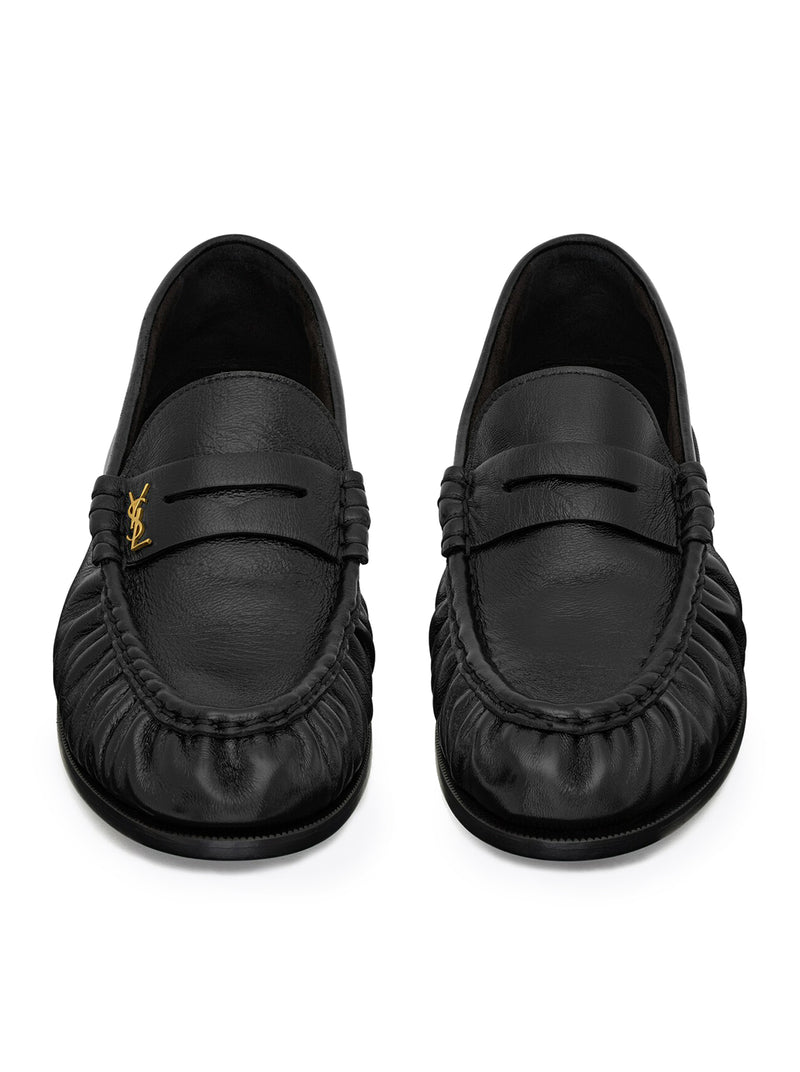 Suitnegozi MOCASSINI LE LOAFER IN PELLE STROPICCIATA LUCIDA Cyber Monday