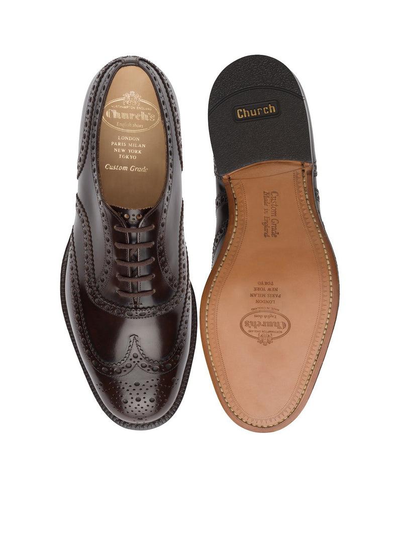 Suitnegozi Oxford Brogue Burwood in Pelle di Vitello Spazzolato Offerta settimanale