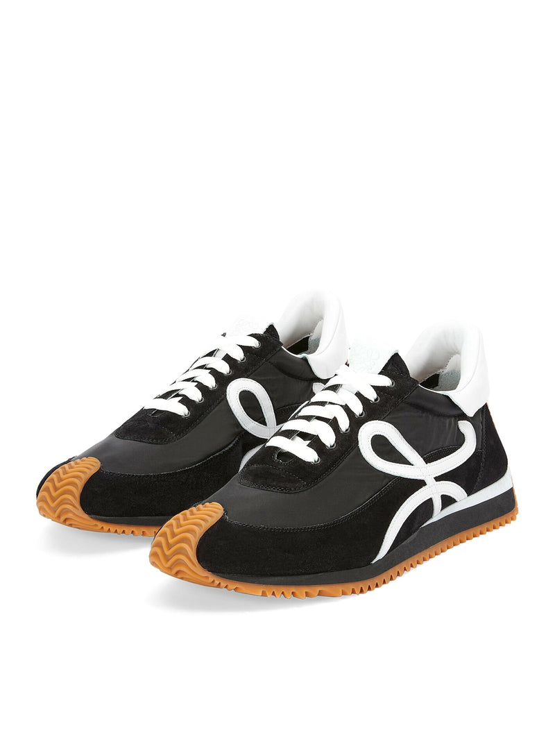 Suitnegozi Sneaker Flow Runner in nylon e pelle scamosciata Promozione temporanea