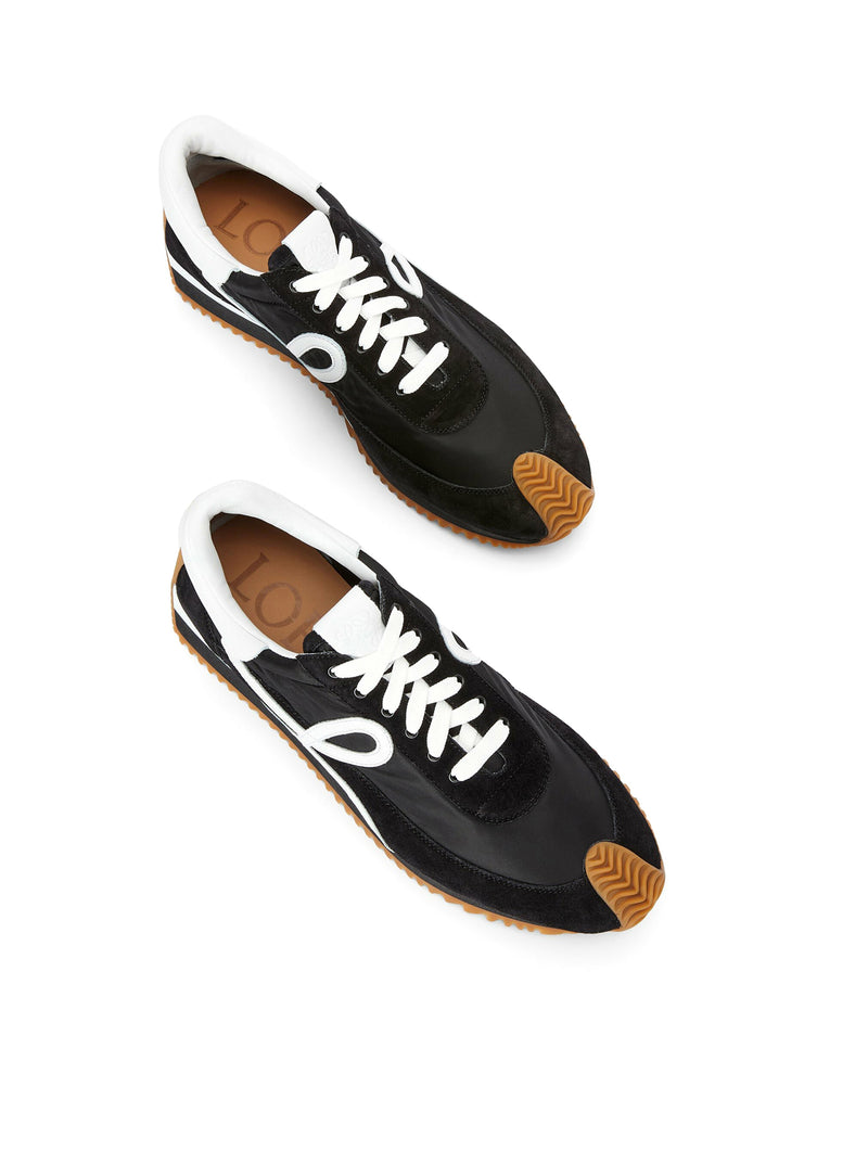 Suitnegozi Sneaker Flow Runner in nylon e pelle scamosciata Promozione temporanea