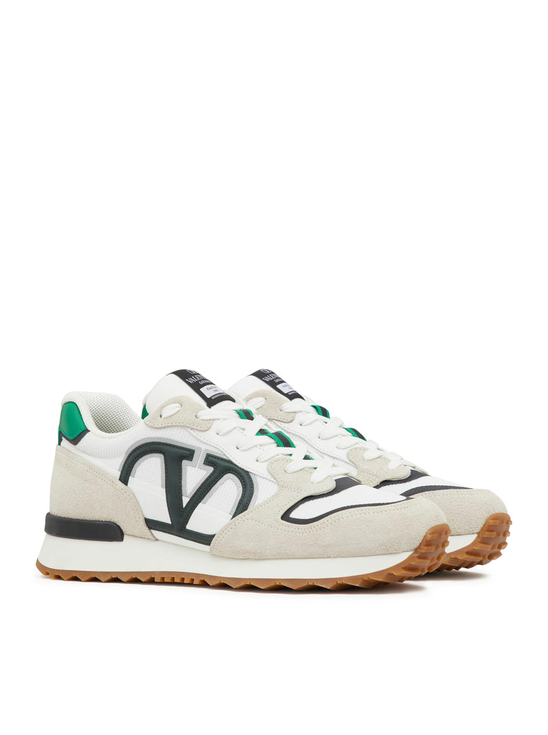 Suitnegozi SNEAKER LOW-TOP VLOGO PACE IN CROSTA TESSUTO E VITELLO Sostegno trimestrale