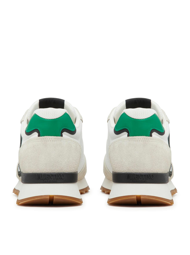 Suitnegozi SNEAKER LOW-TOP VLOGO PACE IN CROSTA TESSUTO E VITELLO Sostegno trimestrale