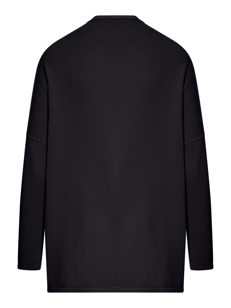 Suitnegozi MAGLIA ASIMMETRICA IN VISCOSA E LANA Italia