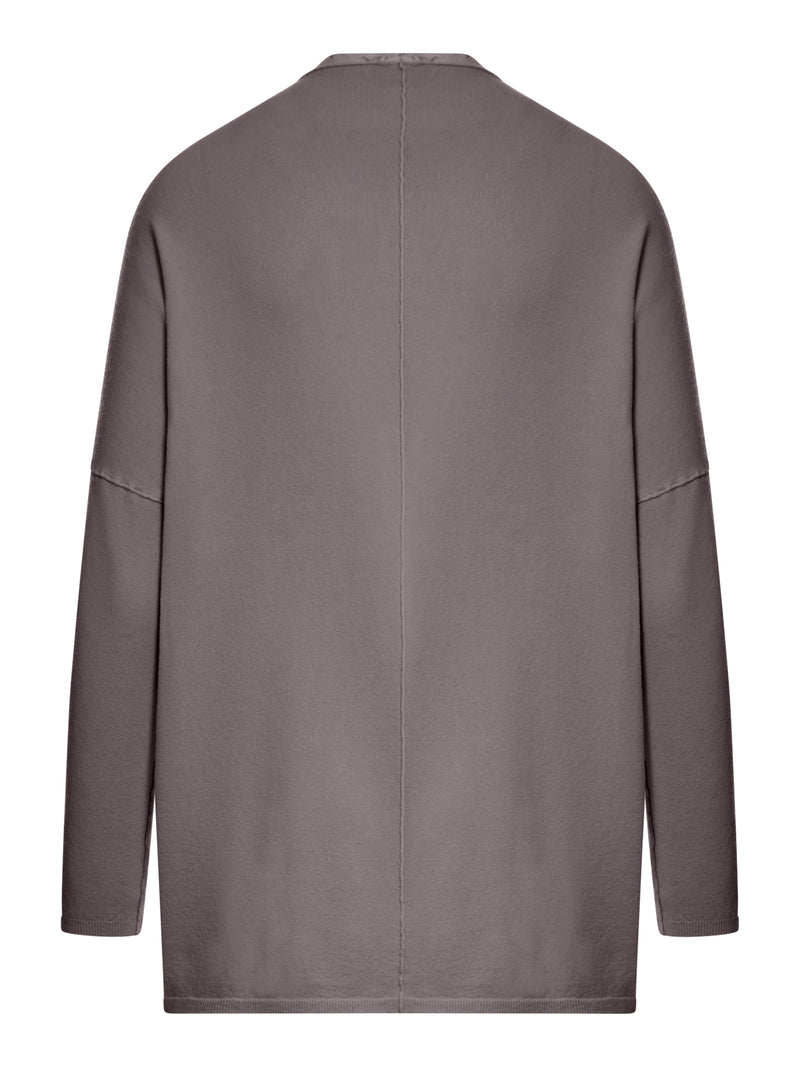 Suitnegozi MAGLIA ASIMMETRICA IN VISCOSA E LANA Spedizione Gratuita