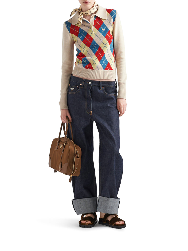 Suitnegozi Polo argyle in lana Negozi Online