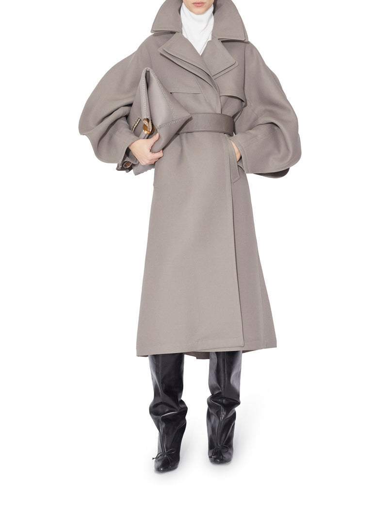 Suitnegozi TRENCH IN LANA E VISCOSA Saldi