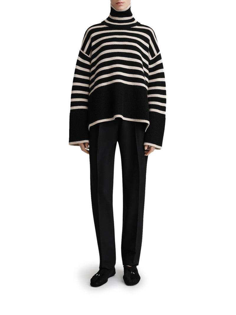 Suitnegozi MAGLIA DOLCEVITA IN LANA A RIGHE Offerta esclusiva