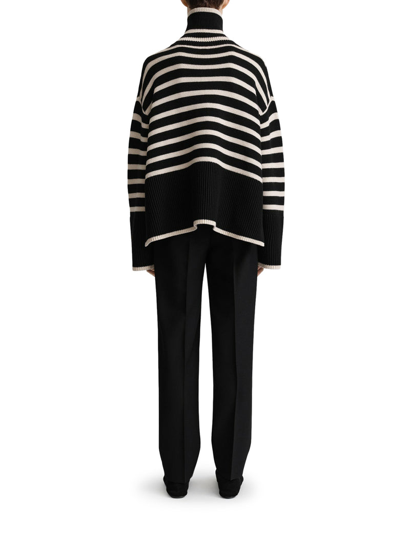 Suitnegozi MAGLIA DOLCEVITA IN LANA A RIGHE Offerta esclusiva