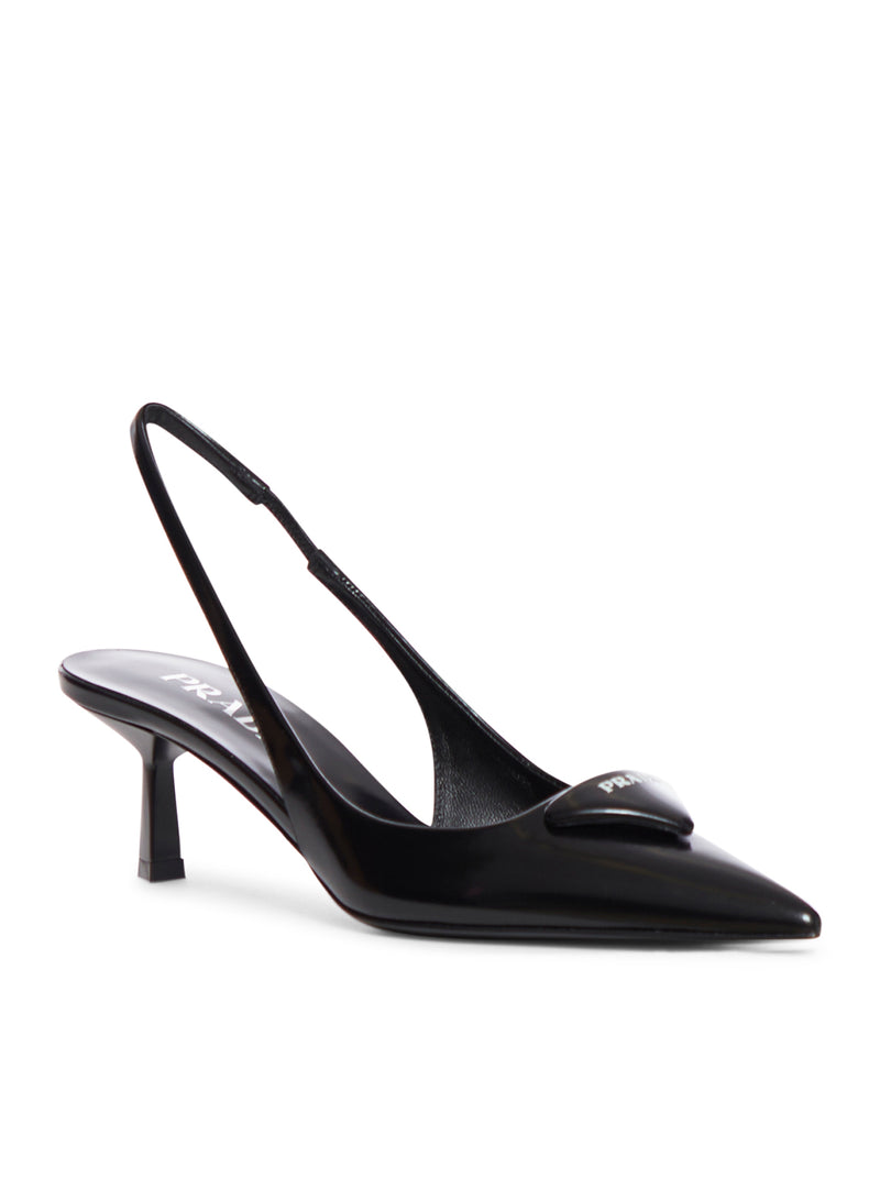 Suitnegozi Décolleté slingback in vernice Promozione temporanea