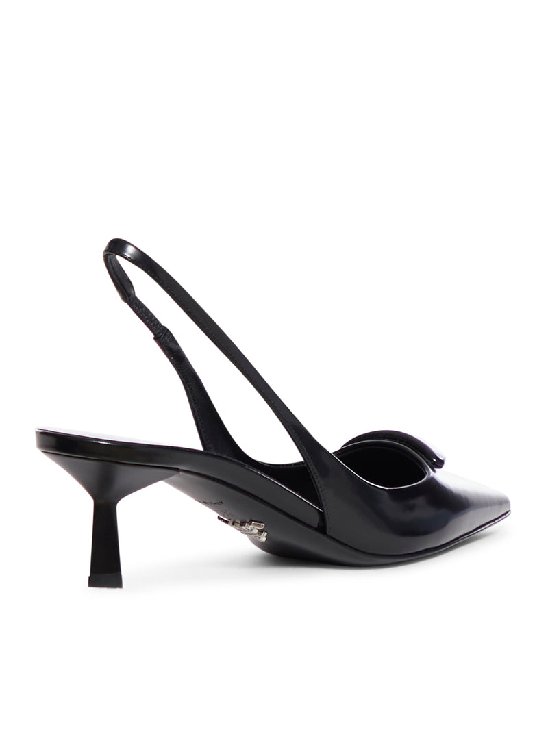 Suitnegozi Décolleté slingback in vernice Promozione temporanea