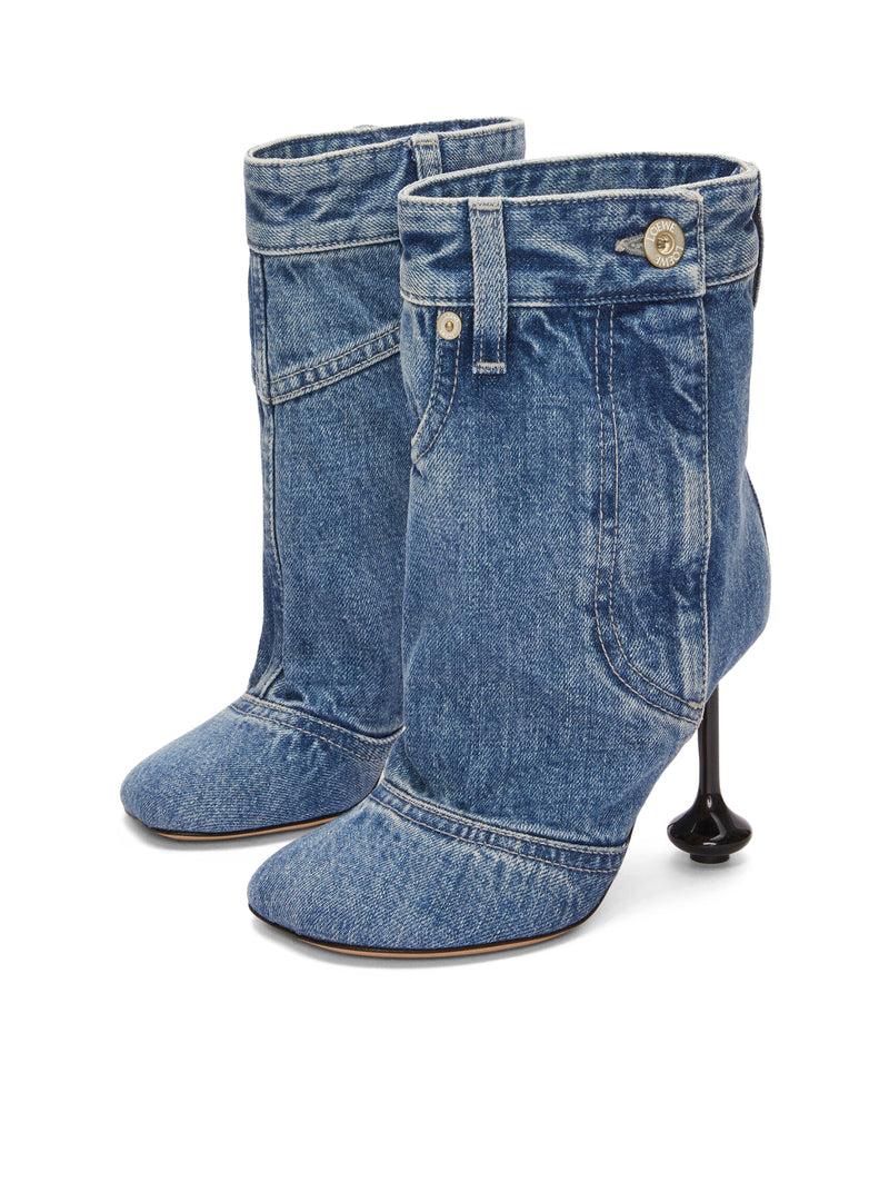 Suitnegozi Stivaletto Toy in denim lavato Limitato a 3 giorni