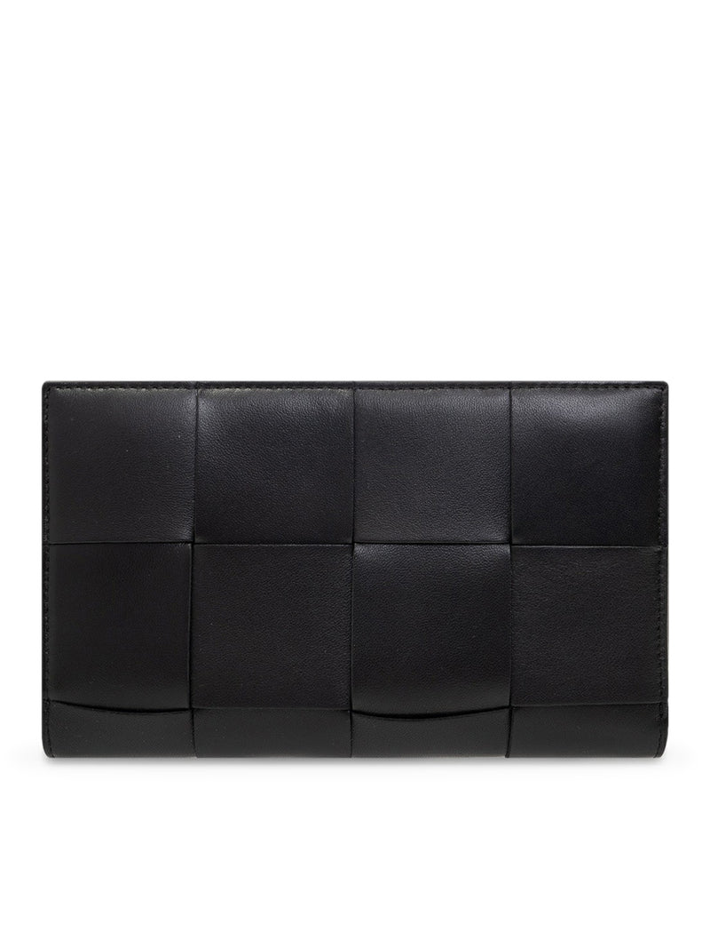 Suitnegozi BOTTEGA VENETA PORTAFOGLIO IN PELLE NERA Spedizione gratuita