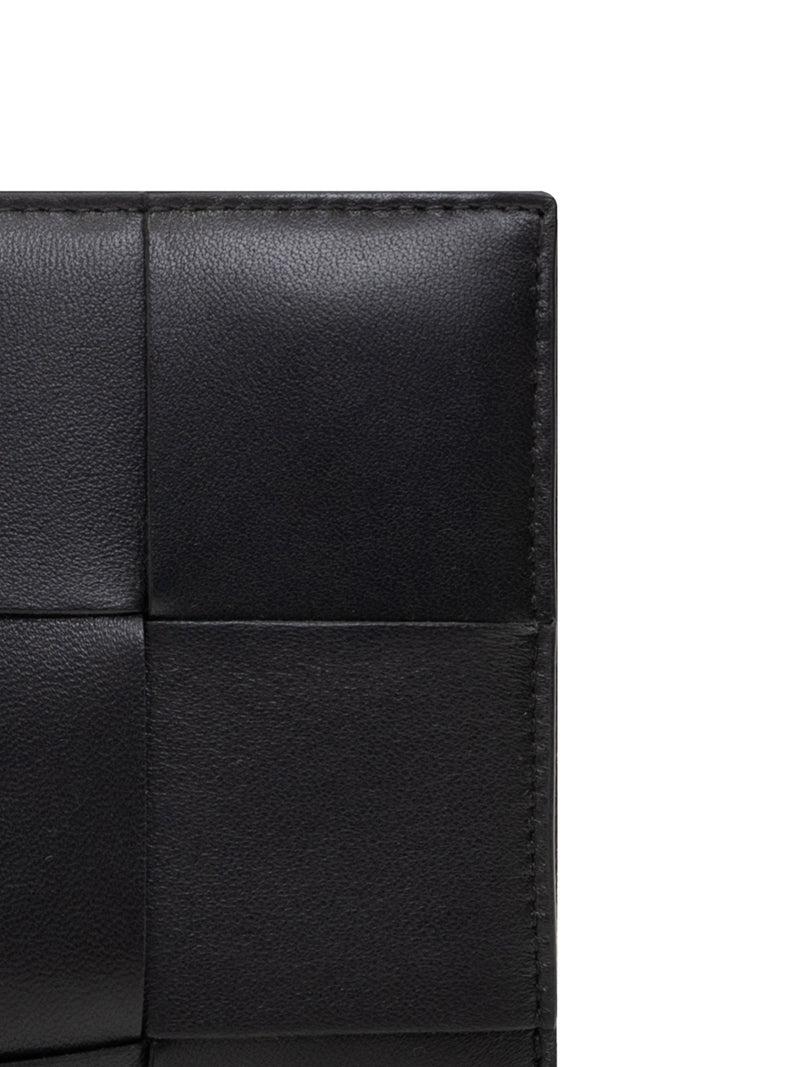 Suitnegozi BOTTEGA VENETA PORTAFOGLIO IN PELLE NERA Spedizione gratuita