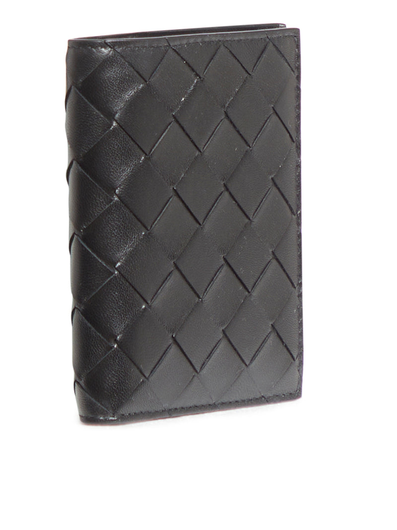 Suitnegozi Portafoglio Intrecciato Bi-Fold Piccolo Con Zip Negozio online di fabbrica