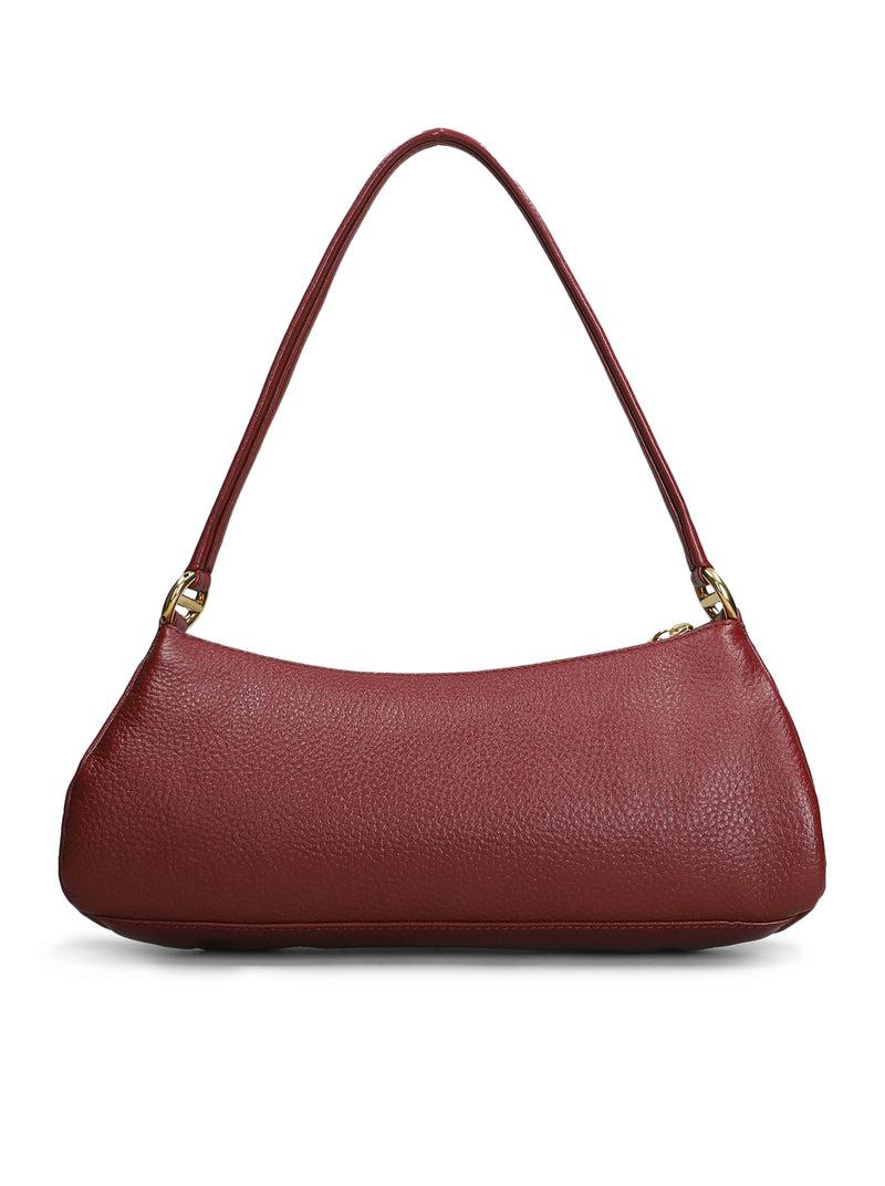 Suitnegozi BORSA A SPALLA 99 IN PELLE GRANATA Offerta settimanale