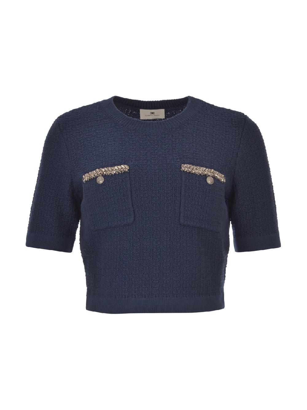 Elisabetta franchi Maglia Elisabetta Franchi - MK18S47E2 Grandi sconti