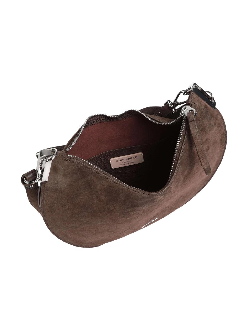 Coccinelle Borsa Coccinelle Sunup suede large- E1QKG130101 In Linea