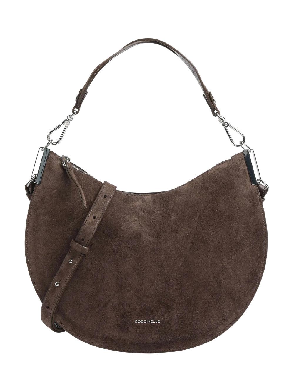 Coccinelle Borsa Coccinelle Sunup suede large- E1QKG130101 In Linea