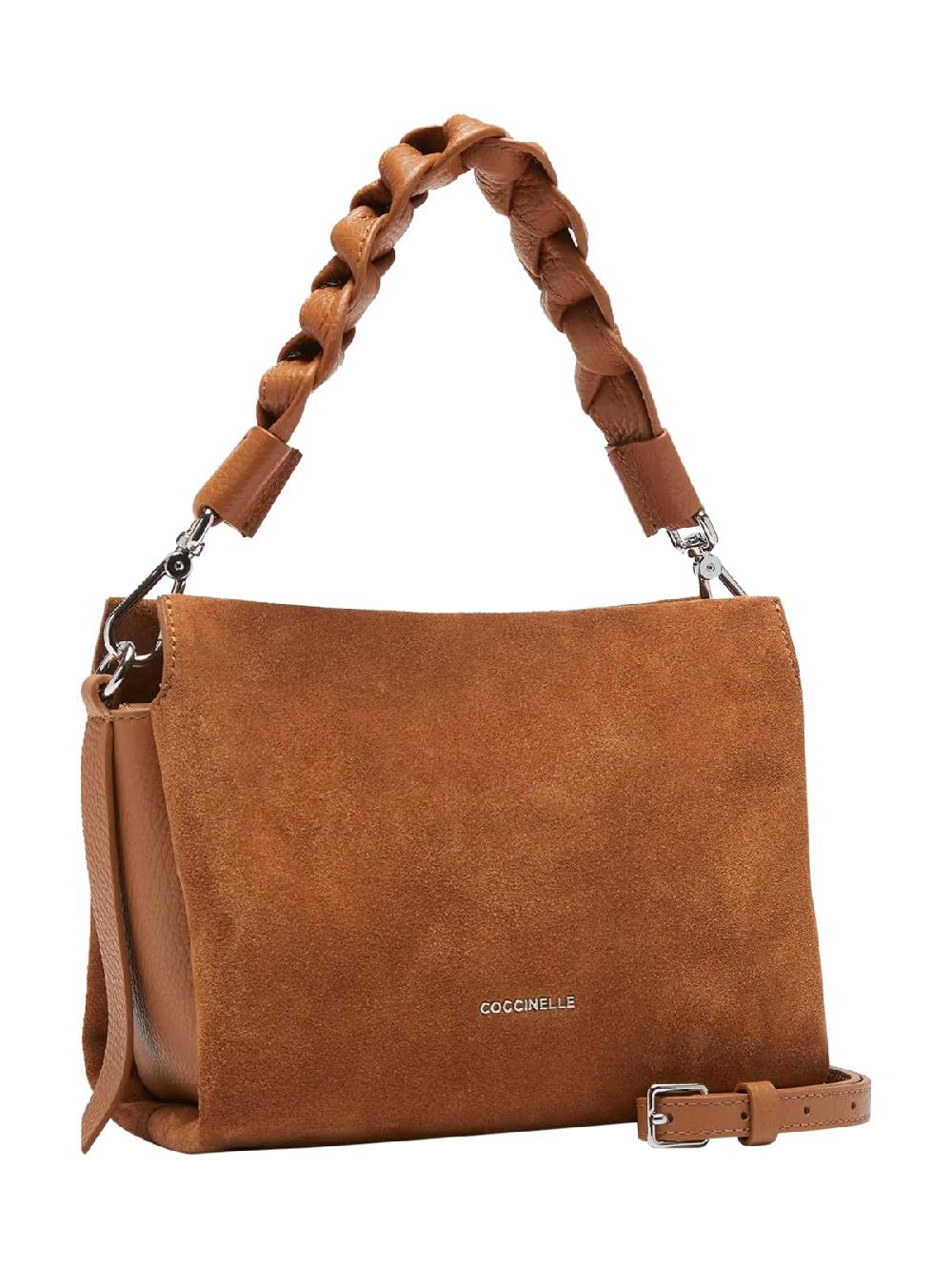 Coccinelle Borsa Coccinelle Boheme suede small - E1P6P580101 Qualità