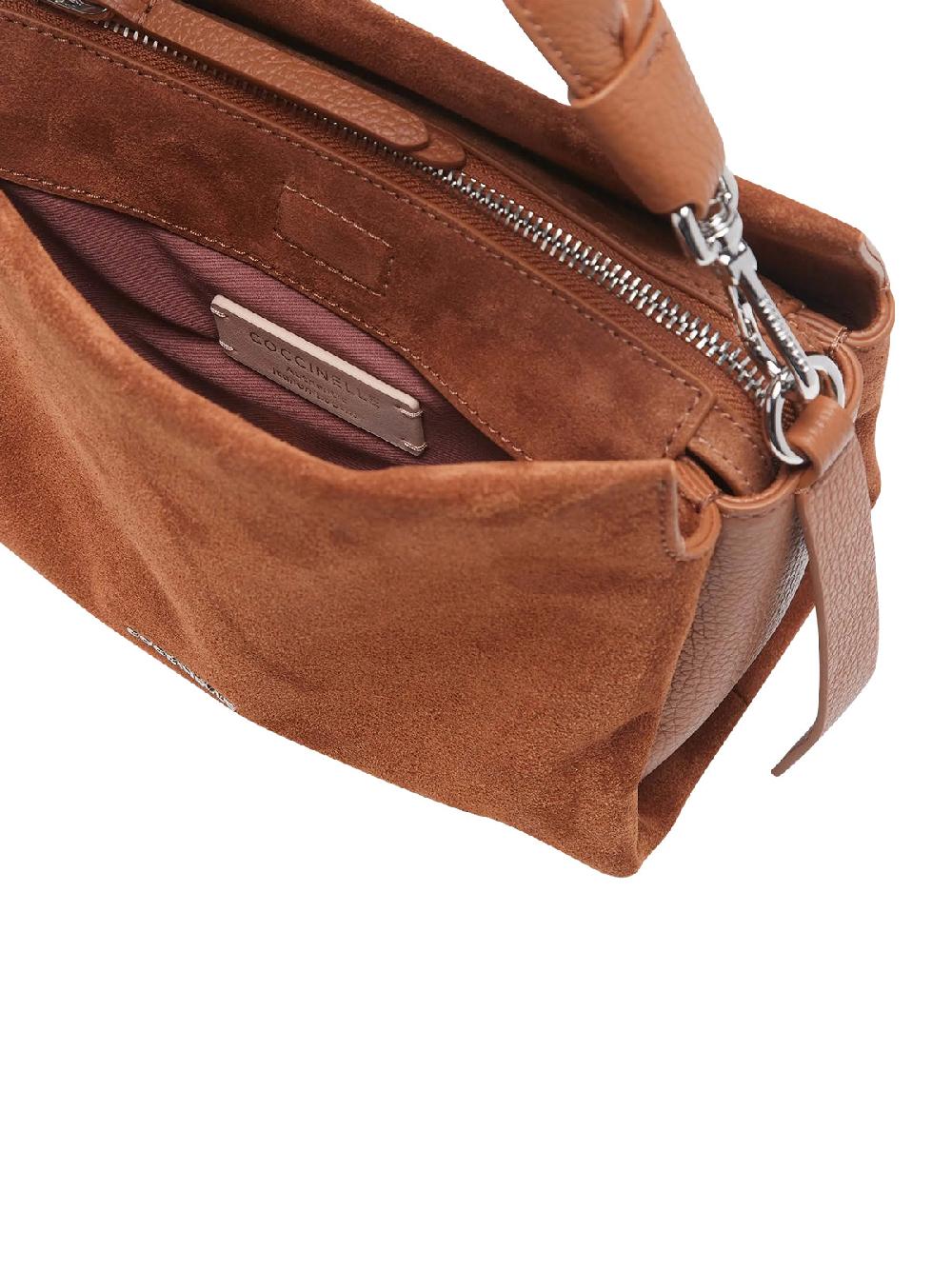 Coccinelle Borsa Coccinelle Boheme suede small - E1P6P580101 Qualità