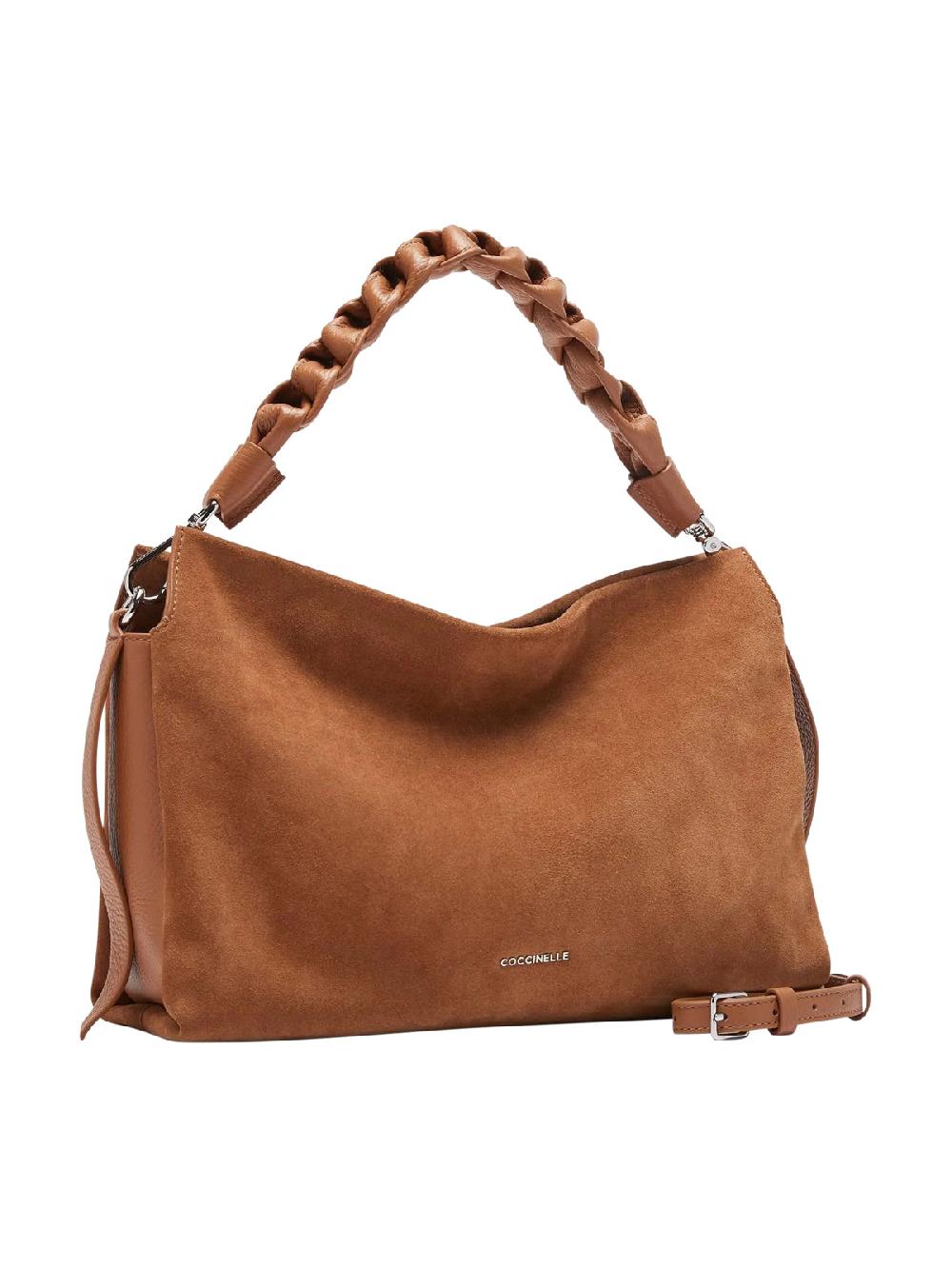 Coccinelle Borsa Coccinelle Boheme suede medium - E1P6P190201 Vendita