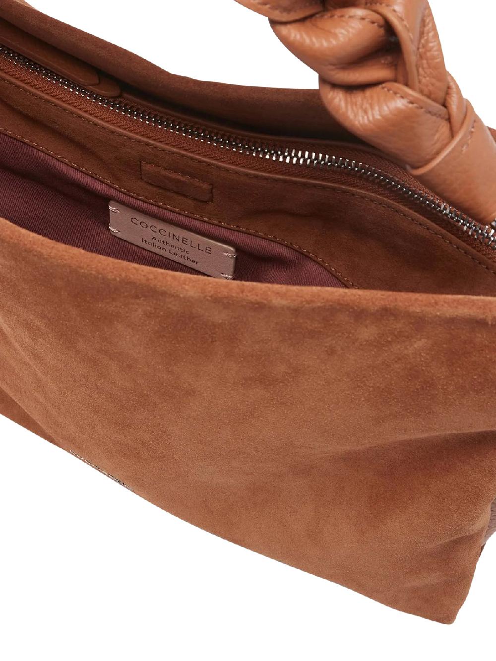 Coccinelle Borsa Coccinelle Boheme suede medium - E1P6P190201 Vendita