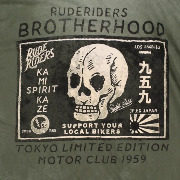Rude Riders T-Shirt Uomo Brotherhood Limited Ed Prezzo di fabbrica