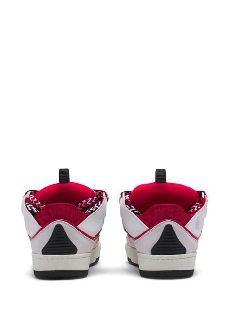 LANVIN Sneakers Curb Nere Fucsia e Bianche - LANVIN Black Friday