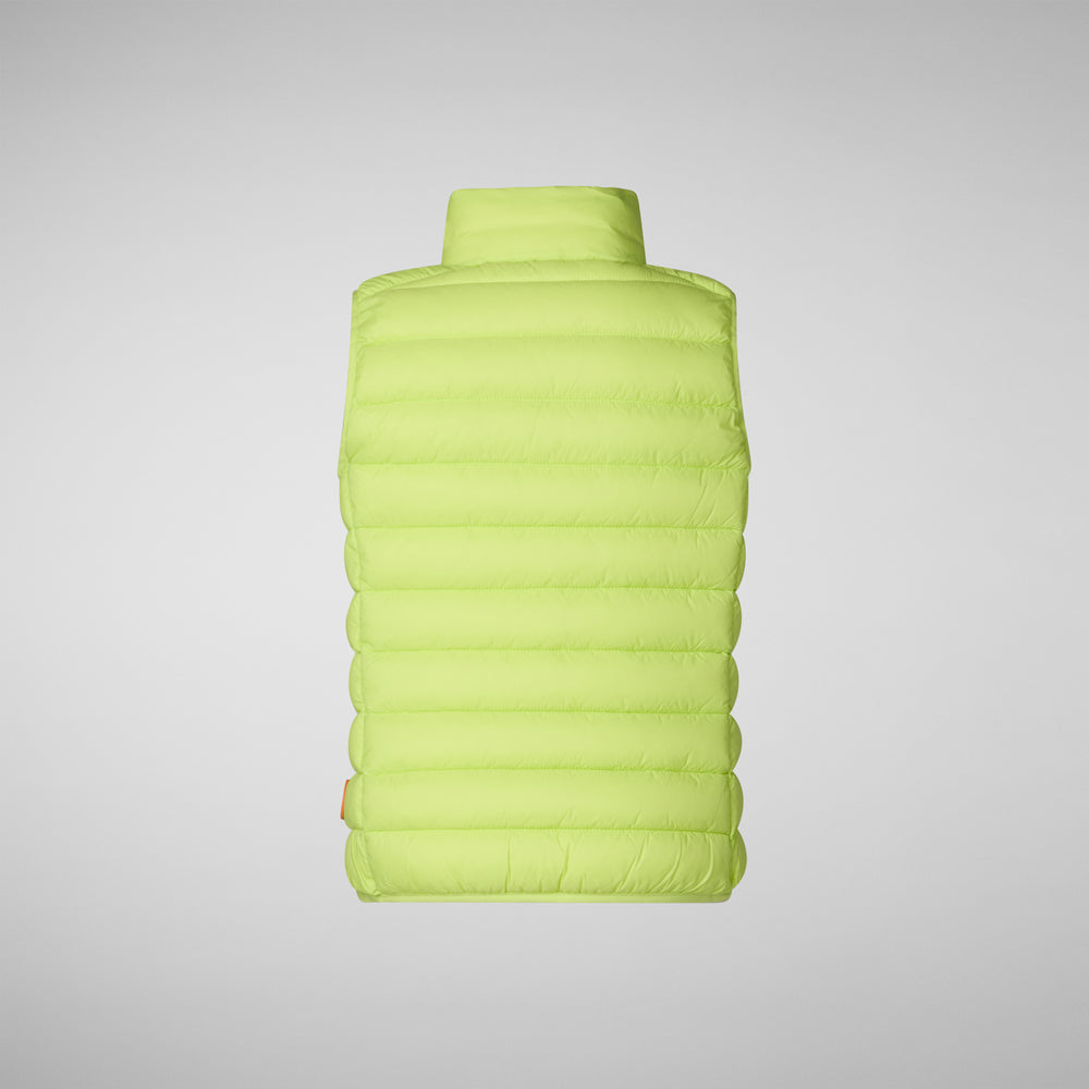 Save the duck GILET UNISEX BAMBINO ANDY VERDE LIME Pezzi Unici