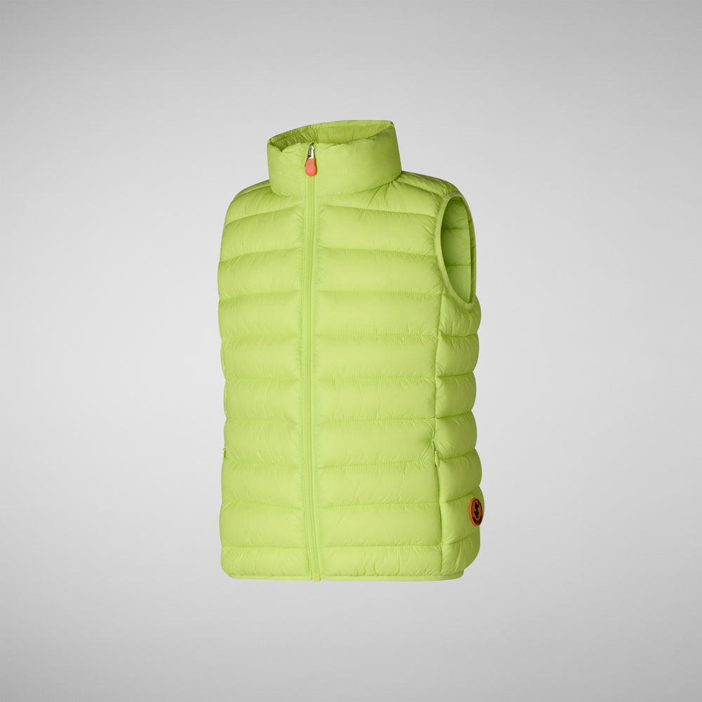 Save the duck GILET UNISEX BAMBINO ANDY VERDE LIME Pezzi Unici
