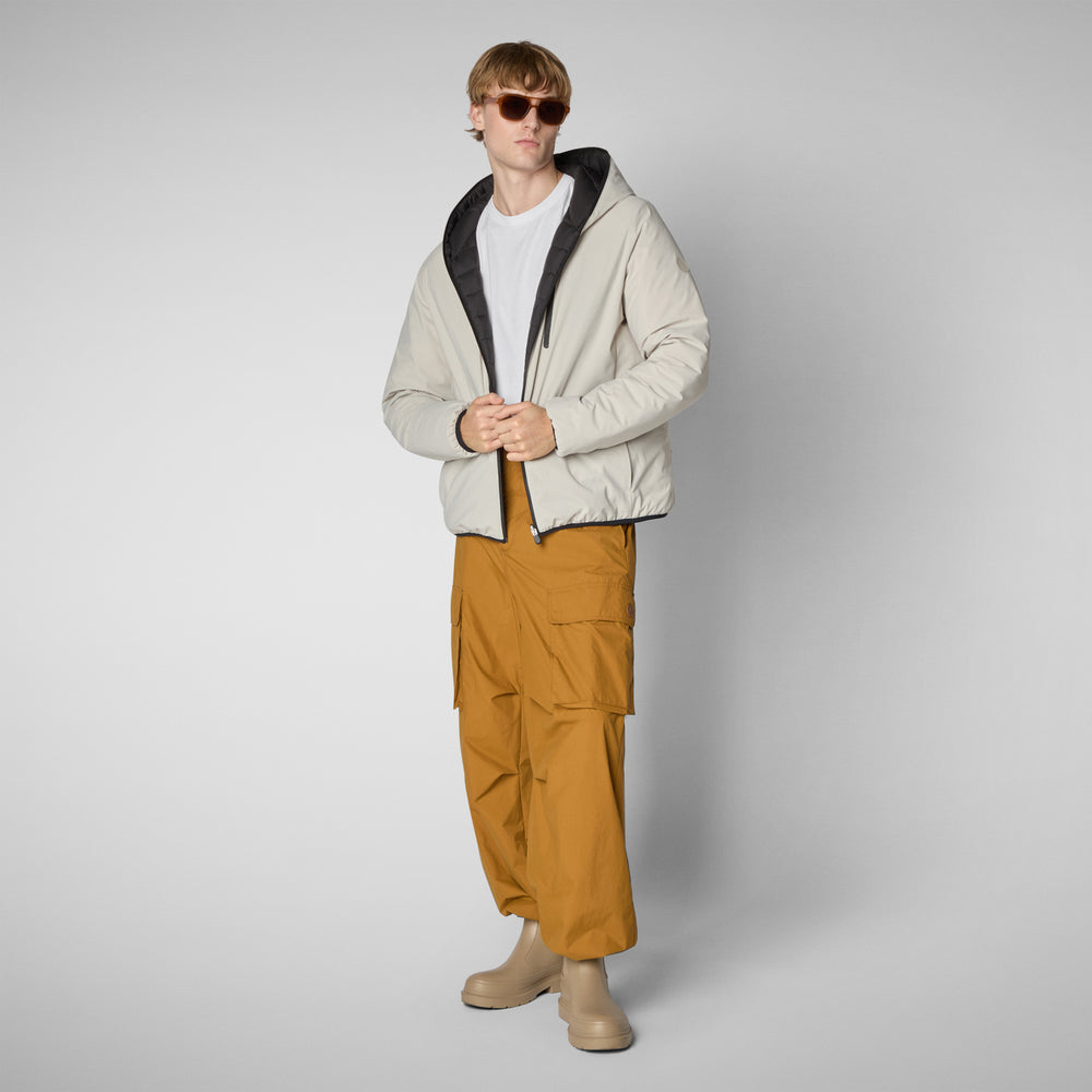 Save the duck Piumino animal free uomo EZRA RAINY BEIGE Flash Sale