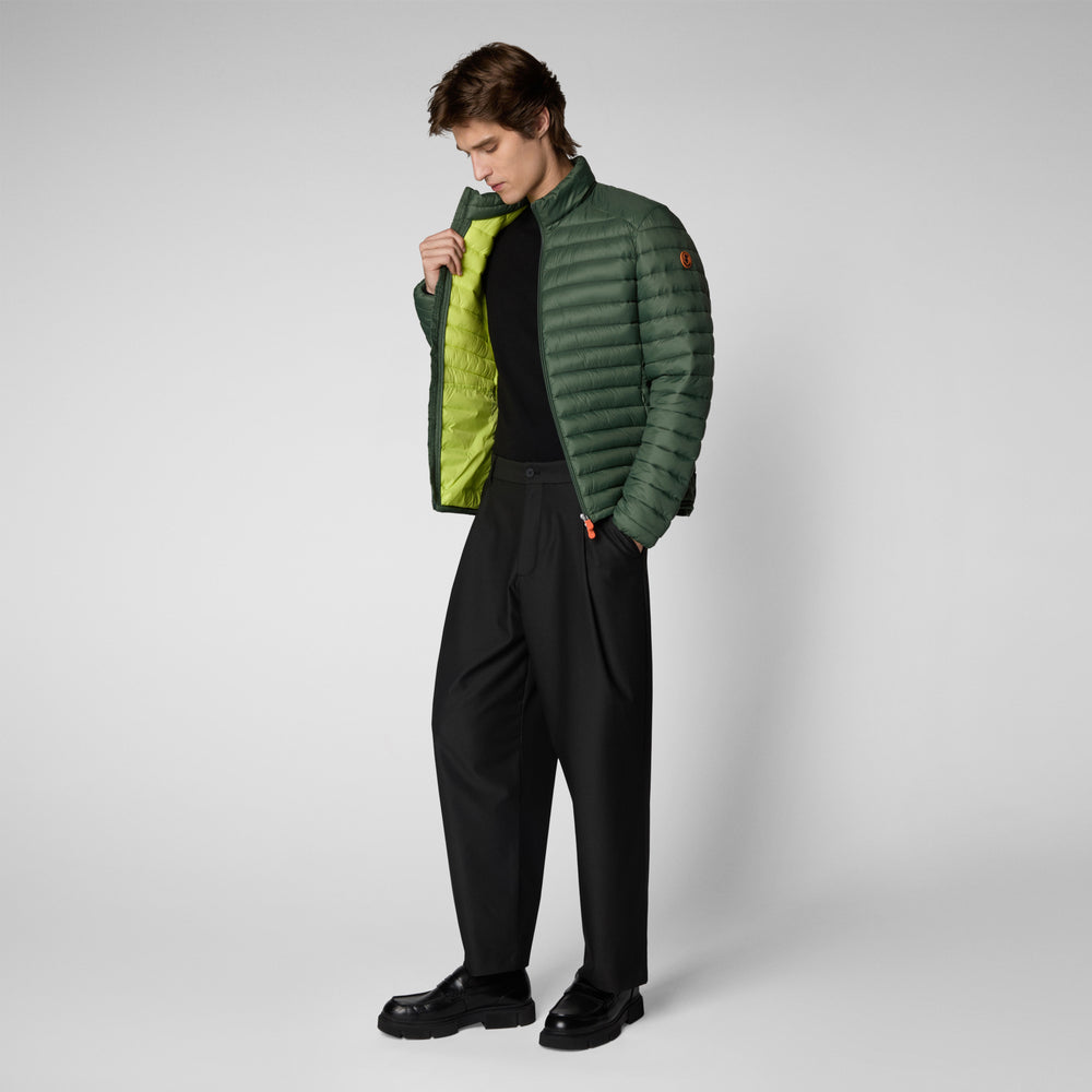 Save the duck Piumino animal free uomo Alexander IN THYME GREEN Online