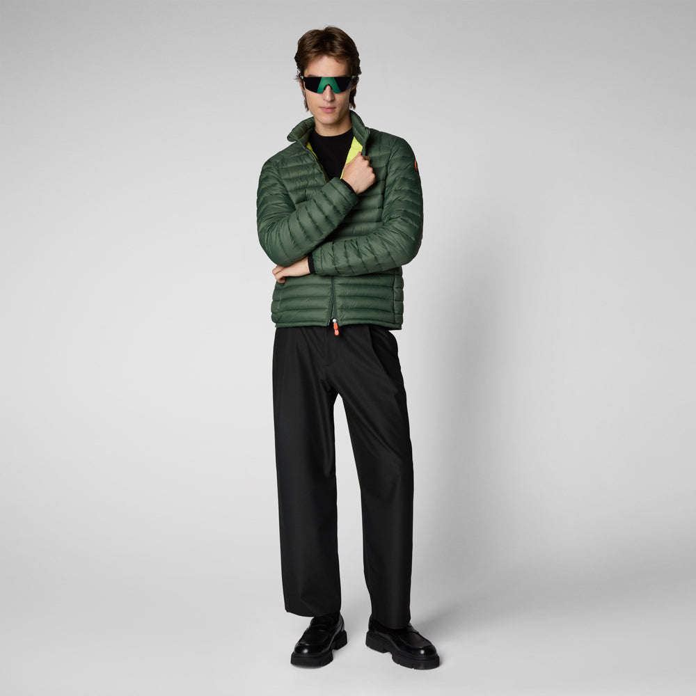 Save the duck Piumino animal free uomo Alexander IN THYME GREEN Online