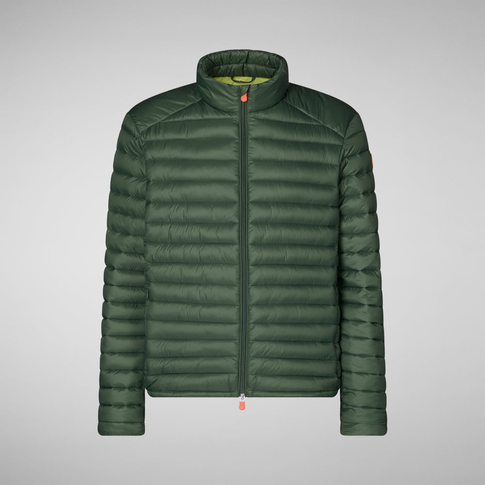 Save the duck Piumino animal free uomo Alexander IN THYME GREEN Online