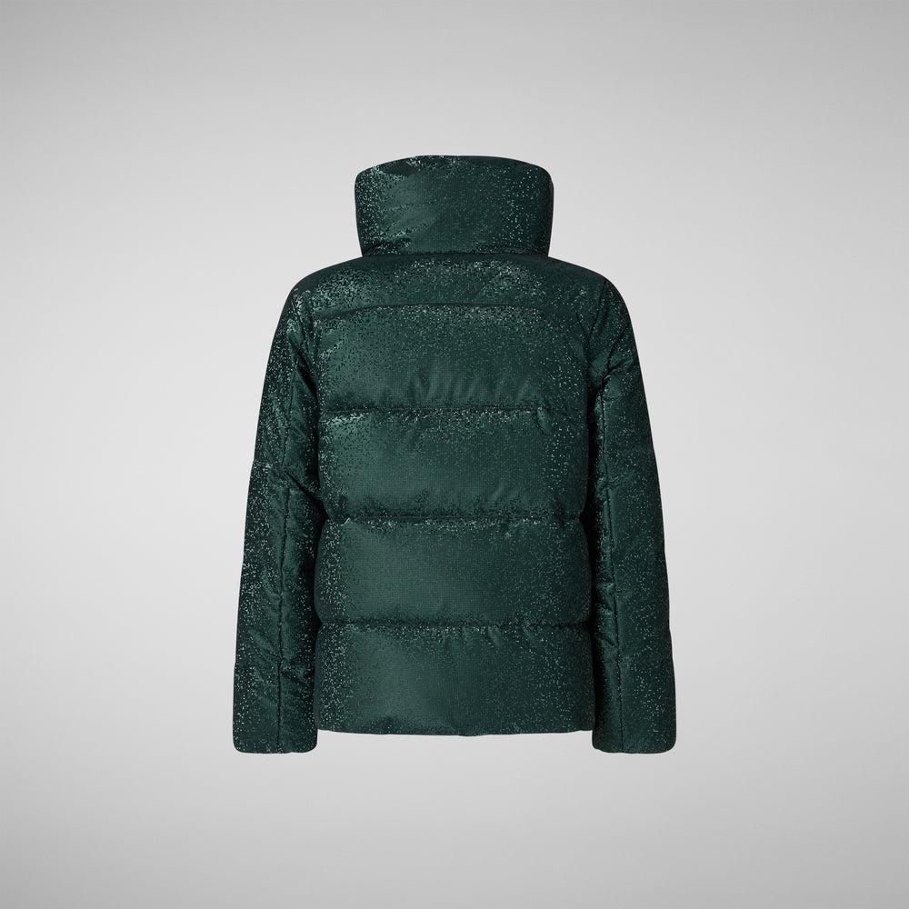 Save the duck GIACCA BAMBINA QUILY VERDE TERRA Sostegno trimestrale