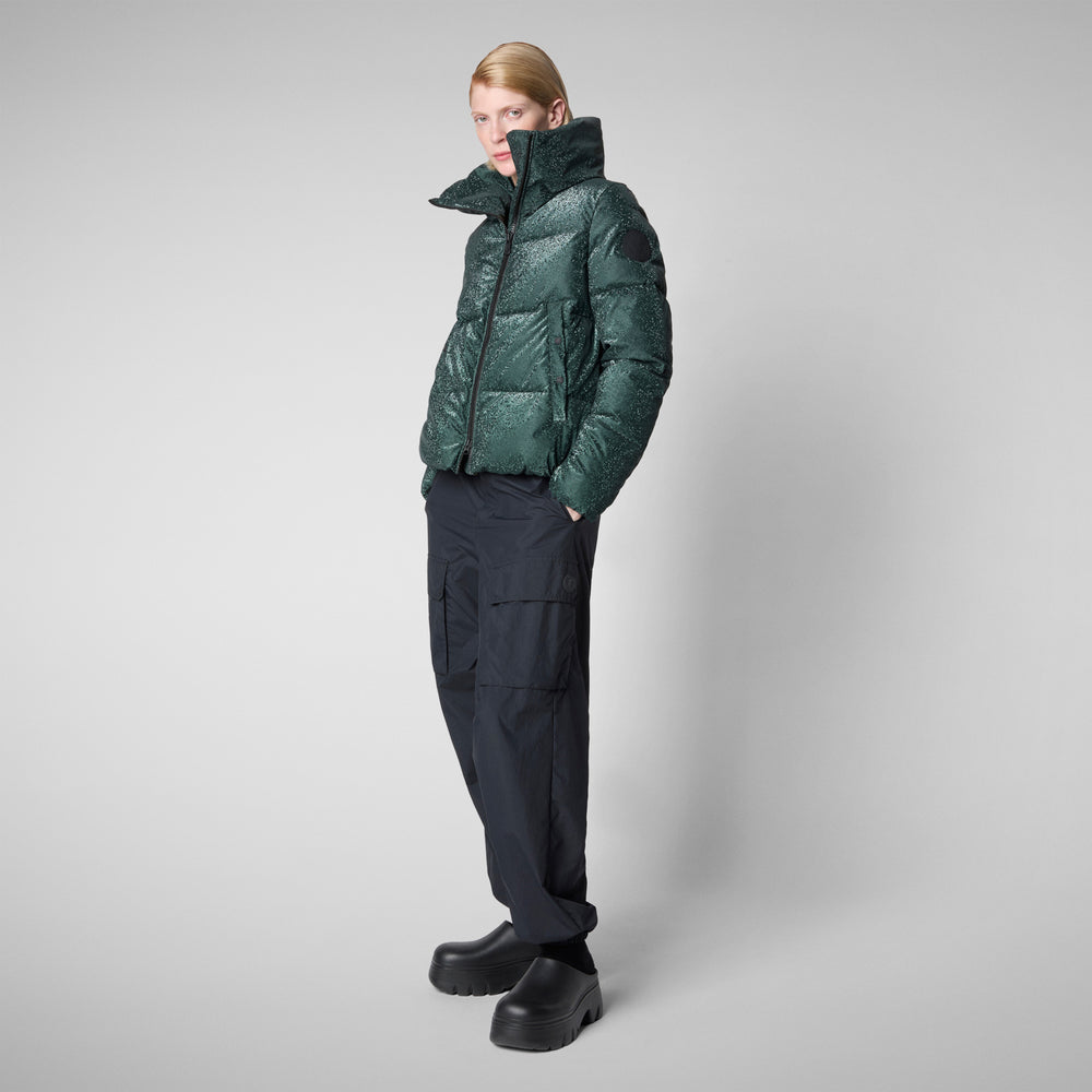 Save the duck GIACCA DONNA YVONNA VERDE TERRA Black Friday Prezzi