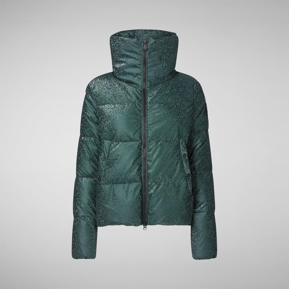 Save the duck GIACCA DONNA YVONNA VERDE TERRA Black Friday Prezzi