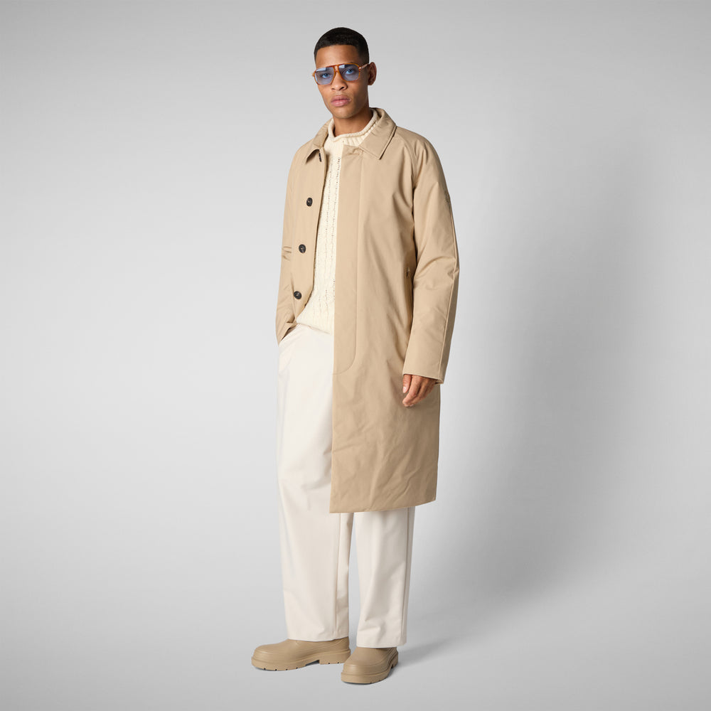 Save the duck CAPPOTTO UOMO PRESTON STARDUST BEIGE Sconto
