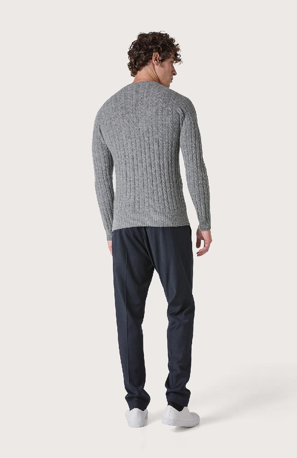Seventy Maglia a trecce e coste - Col. Grigio Offerta settimanale