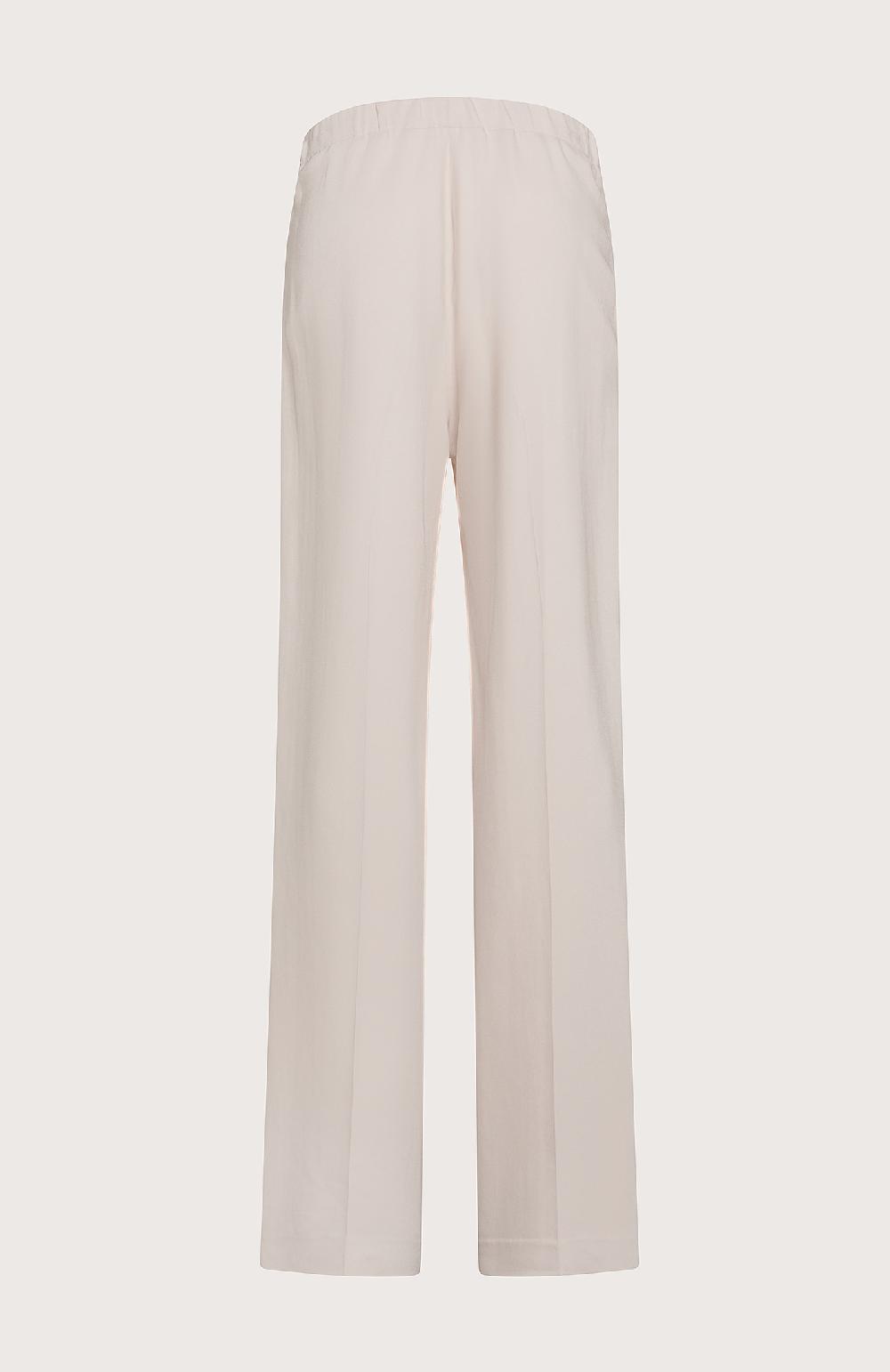 Seventy Pantalone lungo relax fit elasticato dietro in cady stretch - Col. Neutro Soddisfazione Garantita
