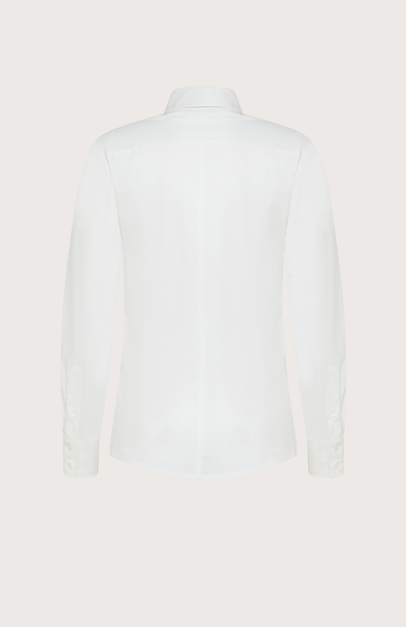 Seventy Camicia tinta unita con tasche sul petto - Col. Neutro Saldi Di Fabbrica