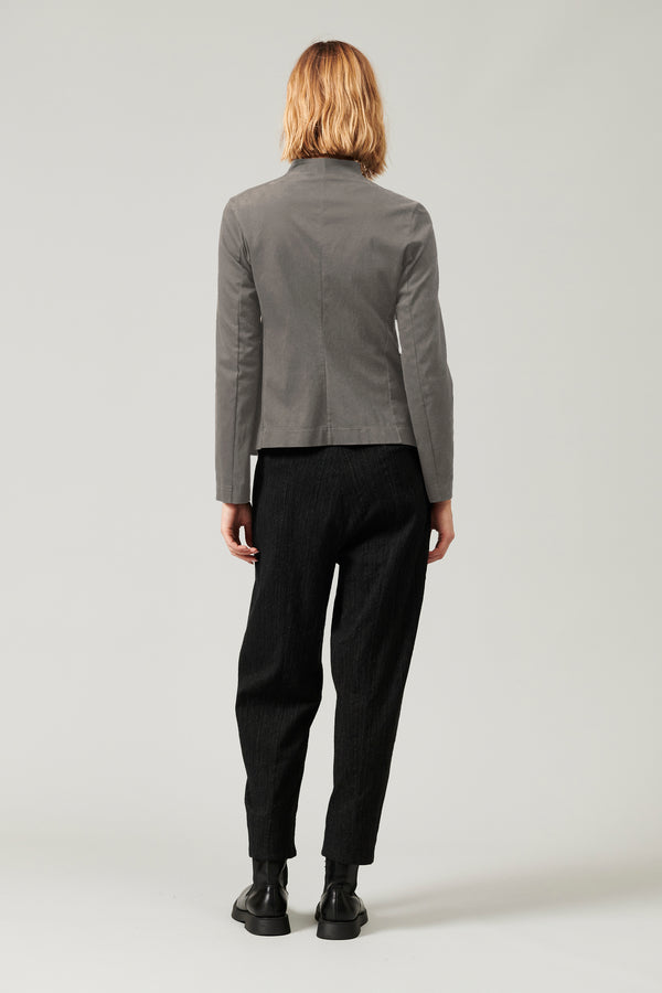 Transit Par Such Giacca con collo alla coreana in tencel modal e cotone stretch | 1013 – Transit Offerta Anniversario