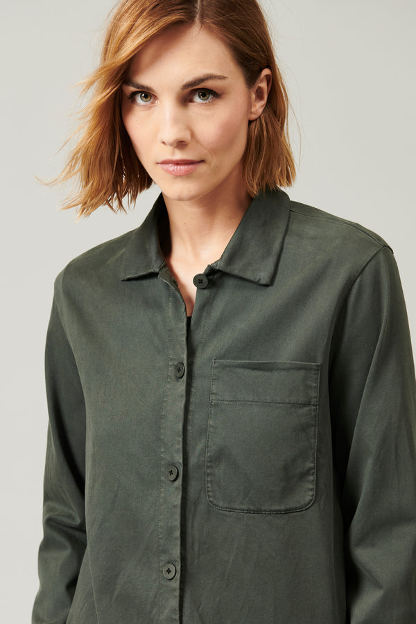 Transit Par Such Giacca/camicia in raso di cotone stretch | 1013.CFDTRYR277.24 – Transit Sconti questo mese