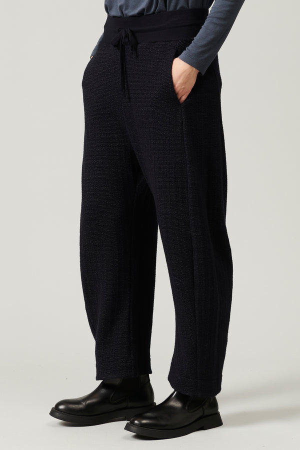 Transit Par Such Pantalone in maglia di misto lana jacquard microfantasia | 1013.CFDTRY – Transit Promozione