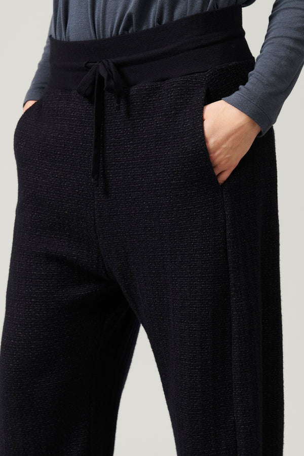 Transit Par Such Pantalone in maglia di misto lana jacquard microfantasia | 1013.CFDTRY – Transit Promozione