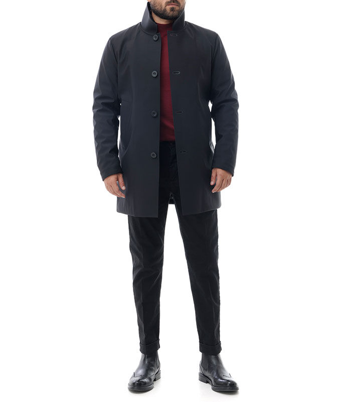 Valerio 1966 Piumino classico nero | Valerio 1966 Discount Store per i nuovi prodotti