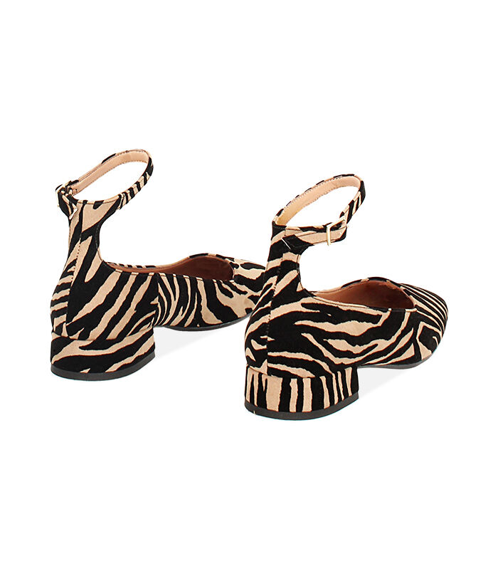 Valerio 1966 Ballerine in microfibra con stampa animalier | Valerio 1966 Comprare a buon mercato