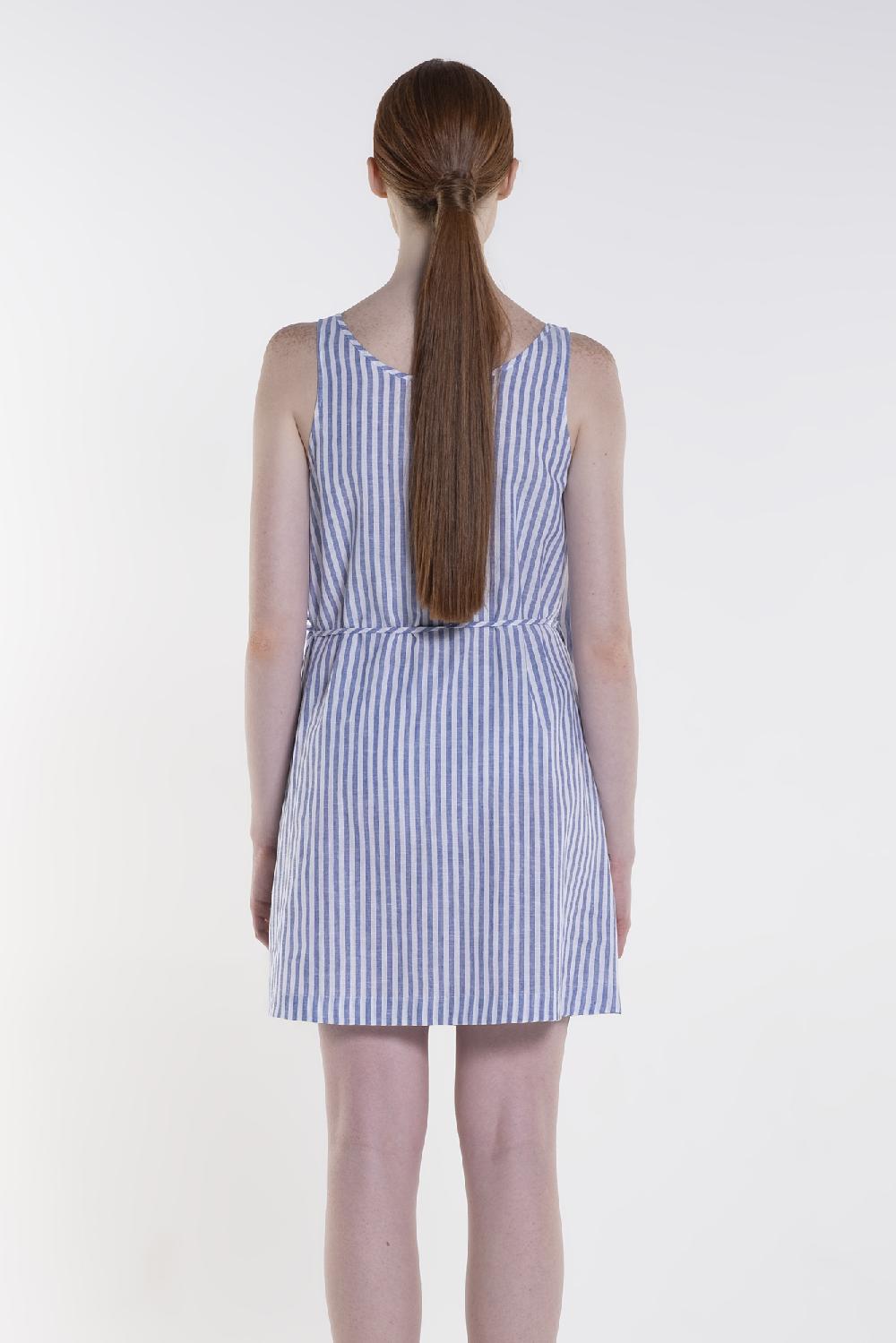 Verdiani Abito Lino/Cotone Riga Fino al 60% di sconto